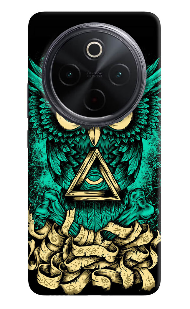 Green Owl iQOO Z10 5G Hard Case Back Cover by Casekaro