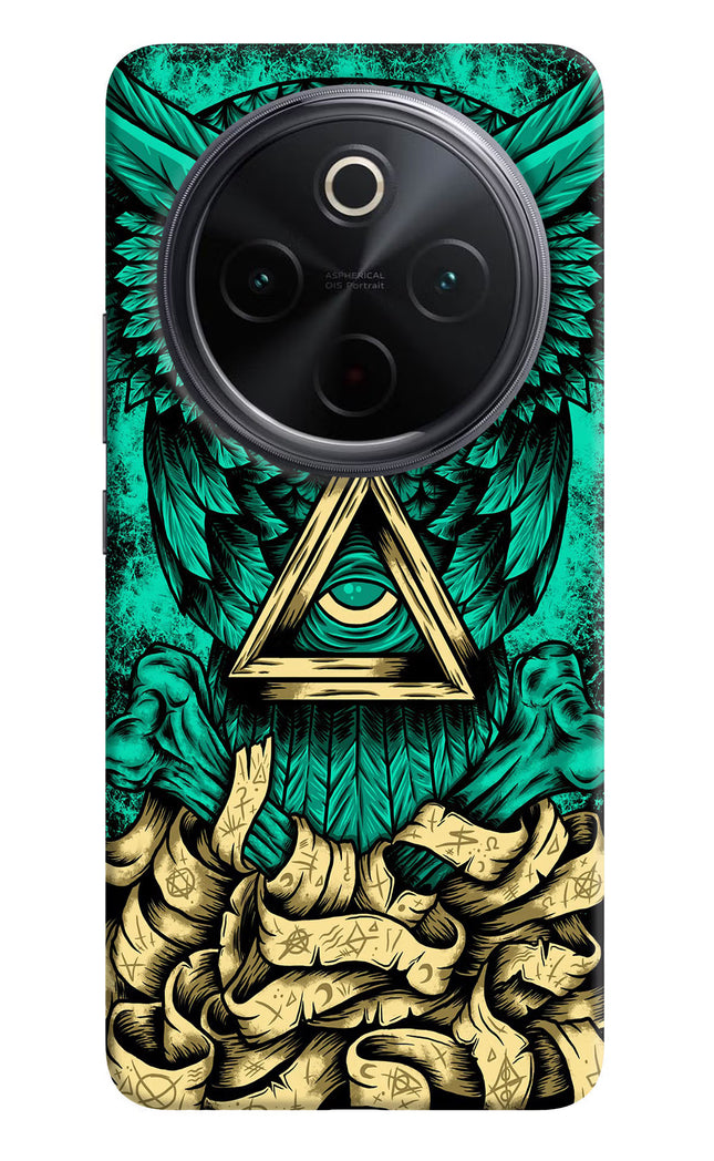 Green Owl iQOO Z10 5G Hard Case Back Cover by Casekaro