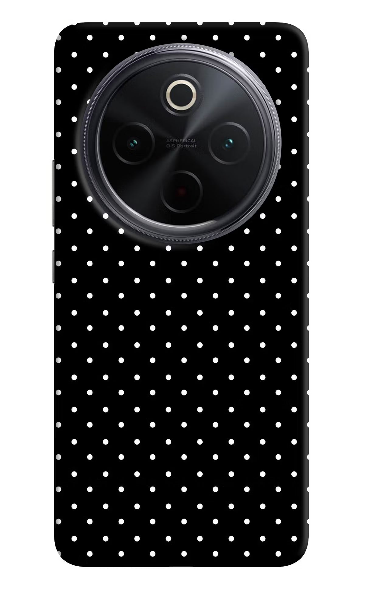 White Dots iQOO Z10 5G Hard Case Back Cover by Casekaro