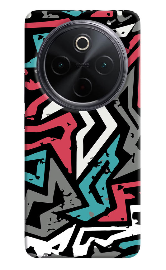 Geometric Graffiti iQOO Z10 5G Hard Case Back Cover by Casekaro