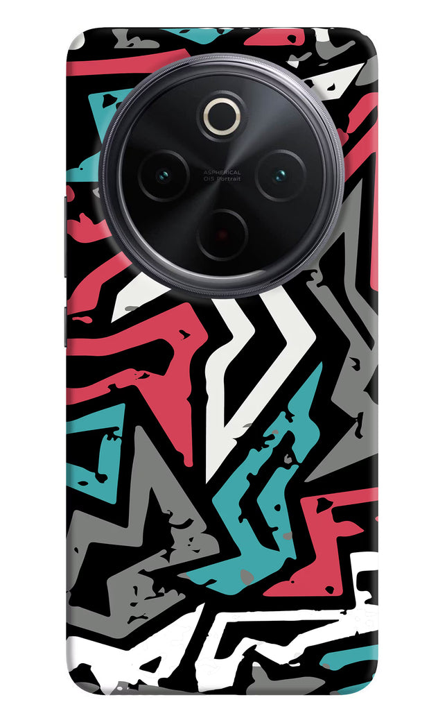 Geometric Graffiti iQOO Z10 5G Hard Case Back Cover by Casekaro