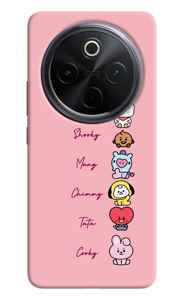 BTS names iQOO Z10 5G Hard Case Back Cover by Casekaro