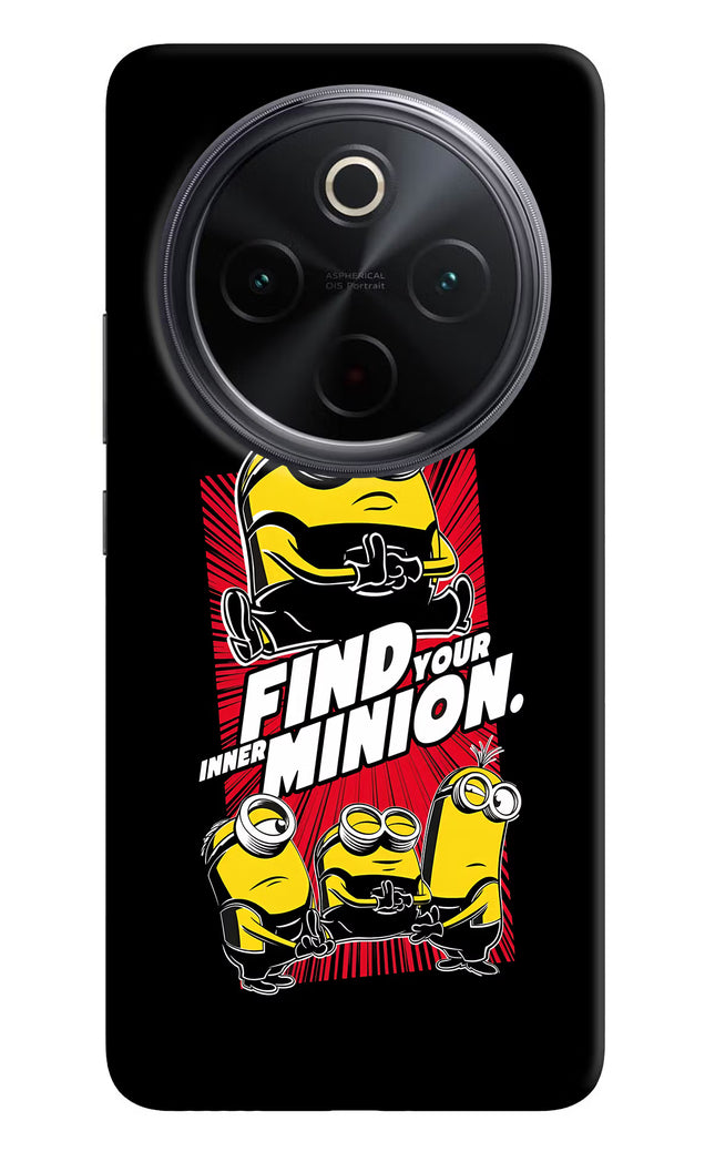 Find your inner Minion iQOO Z10 5G Hard Case Back Cover by Casekaro