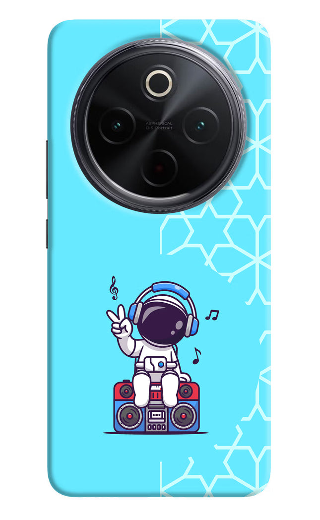 Cute Astronaut Chilling iQOO Z10 5G Hard Case Back Cover by Casekaro
