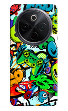 Game Doodle iQOO Z10 5G Hard Case Back Cover by Casekaro