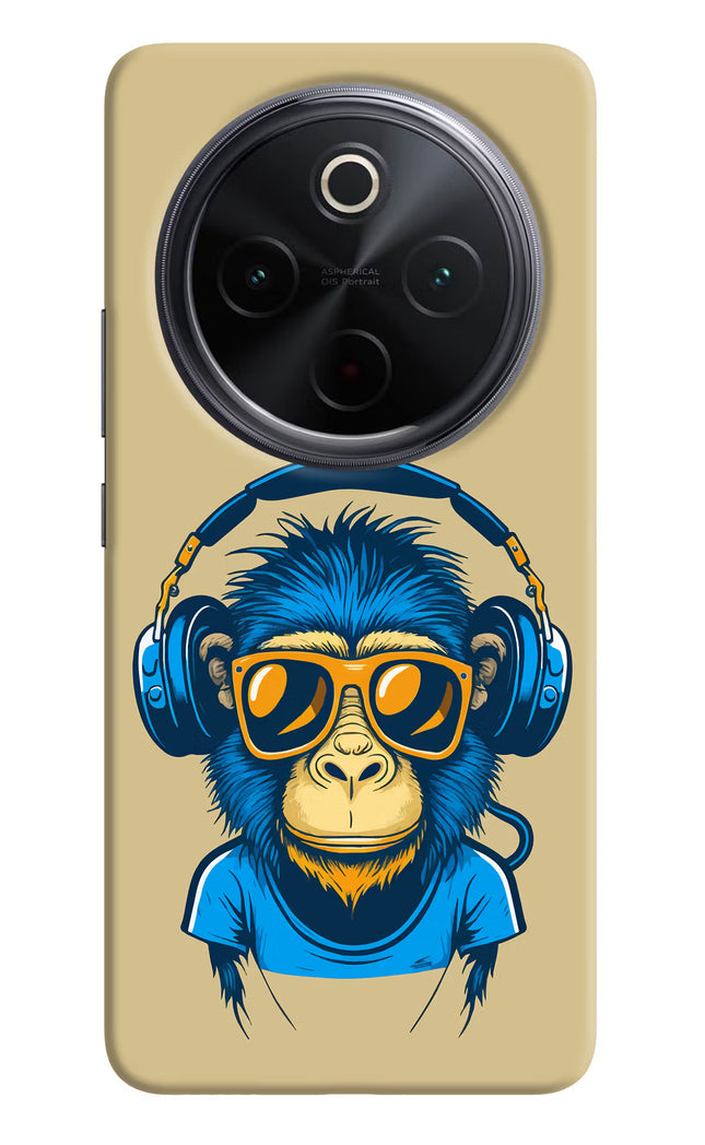 Monkey Headphone iQOO Z10 5G Hard Case Back Cover by Casekaro