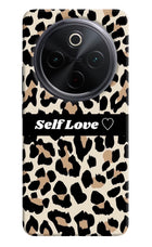 Leopard Print Self Love iQOO Z10 5G Hard Case Back Cover by Casekaro