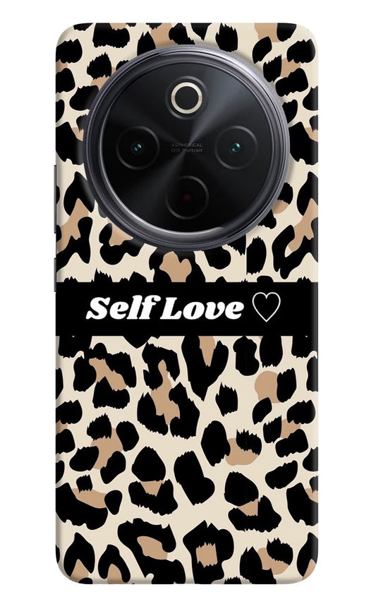 Leopard Print Self Love iQOO Z10 5G Hard Case Back Cover by Casekaro