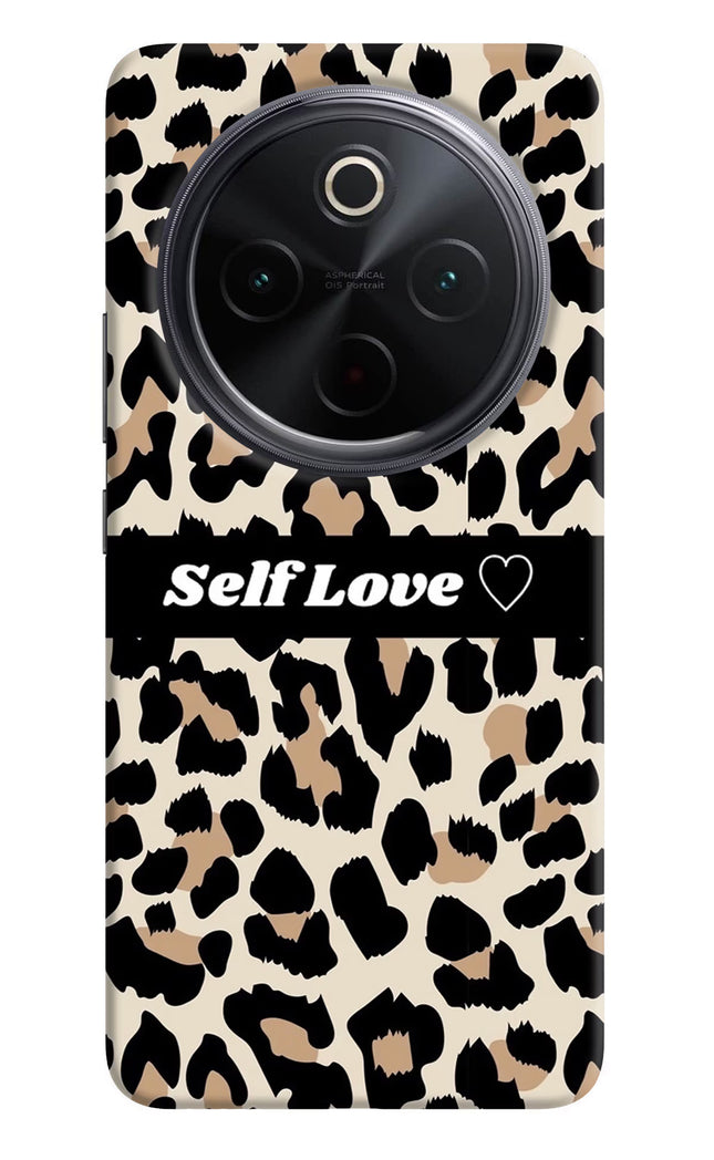 Leopard Print Self Love iQOO Z10 5G Hard Case Back Cover by Casekaro