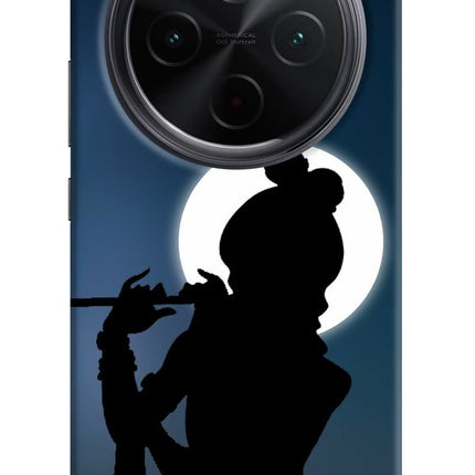 Shri Krishna Silhouette iQOO Z10 5G Hard Case Back Cover by Casekaro