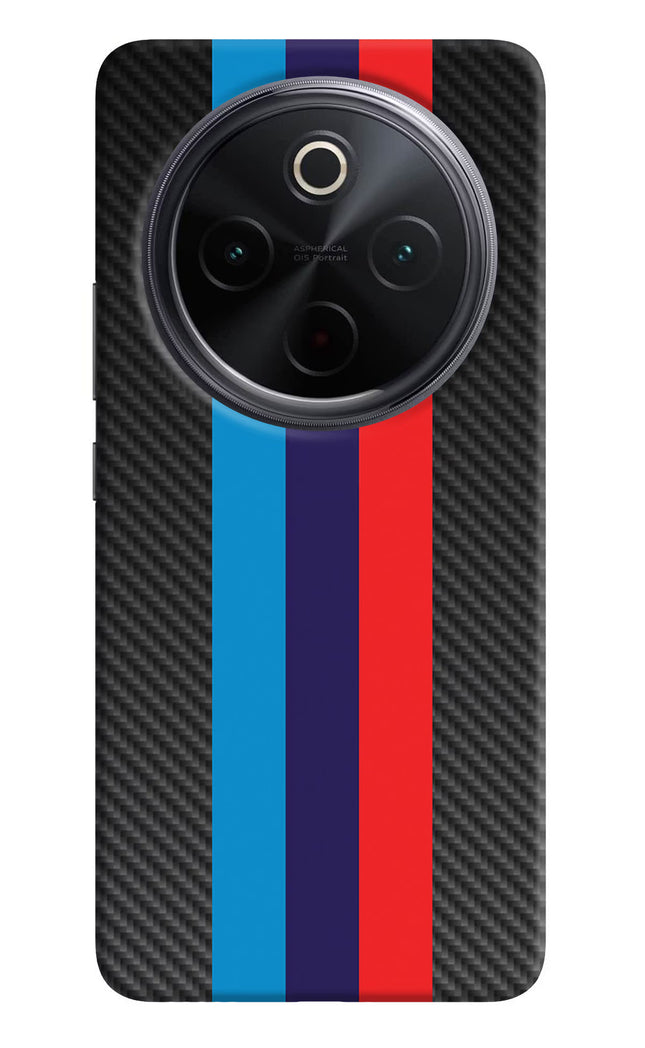 BMW Stripes Pattern iQOO Z10 5G Hard Case Back Cover by Casekaro