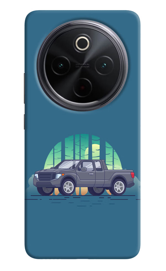 Retro Garage Vibe iQOO Z10 5G Hard Case Back Cover by Casekaro