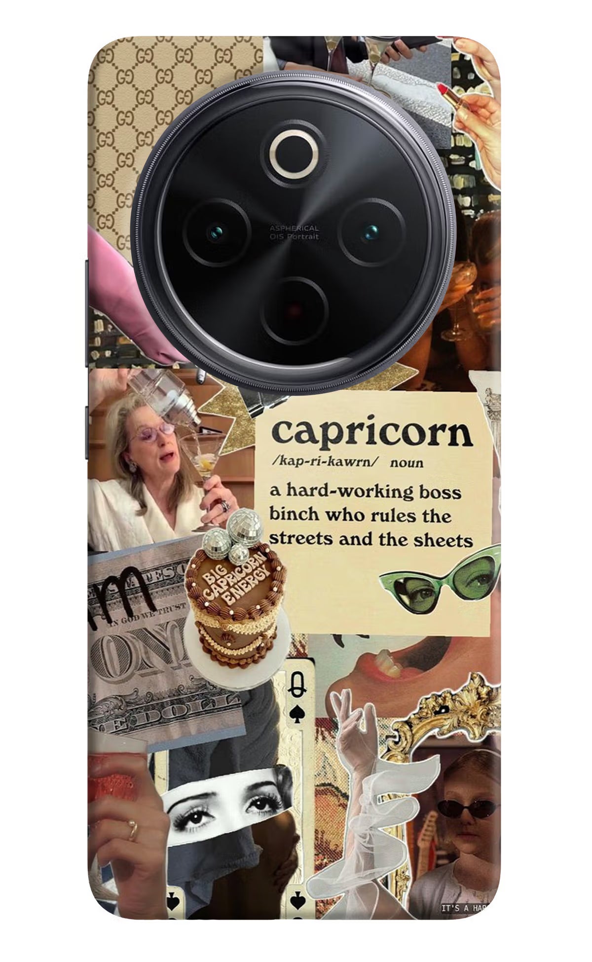 Capricorn Zodiac iQOO Z10 5G Hard Case Back Cover by Casekaro