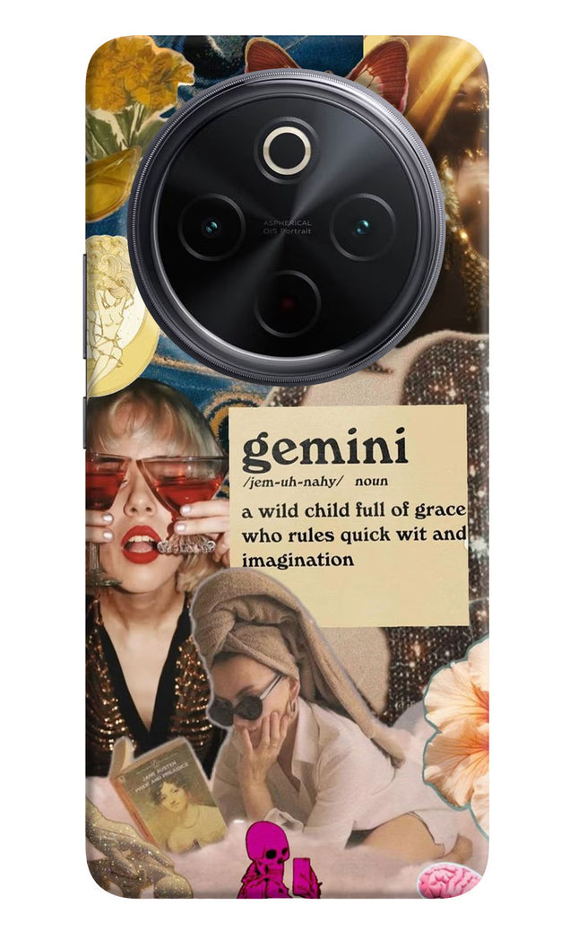 Gemini Zodiac iQOO Z10 5G Hard Case Back Cover by Casekaro
