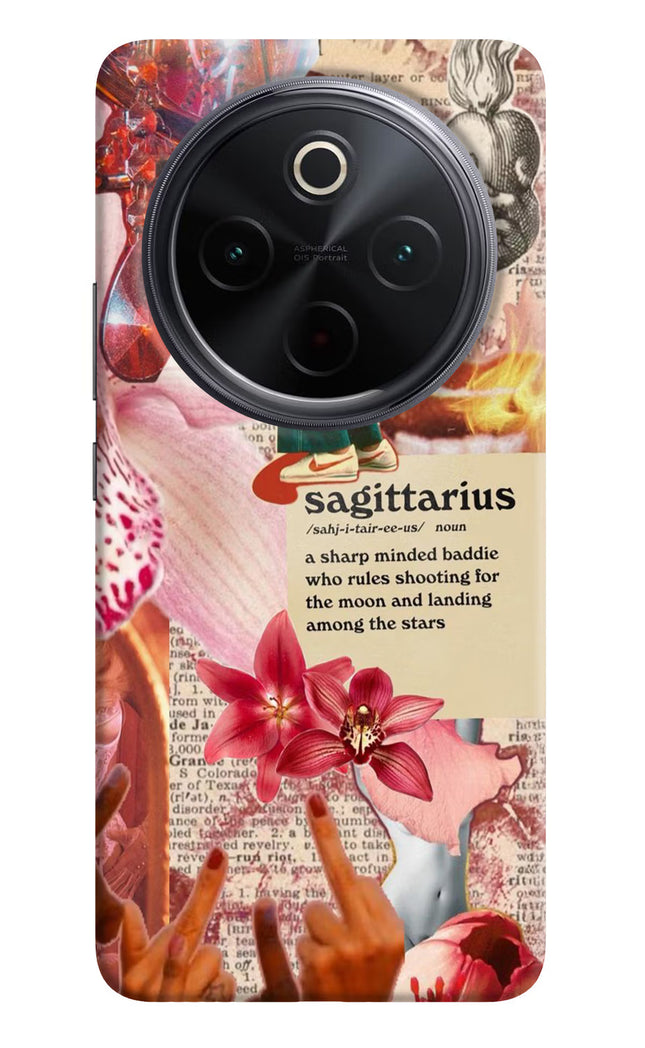 Sagittarius Zodiac iQOO Z10 5G Hard Case Back Cover by Casekaro