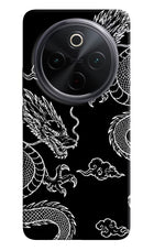 Twin Dragons iQOO Z10 5G Hard Case Back Cover by Casekaro