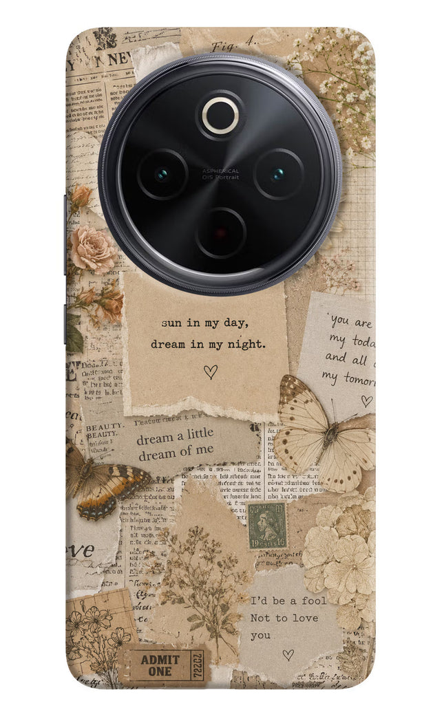 Vintage case iQOO Z10 5G Hard Case Back Cover by Casekaro