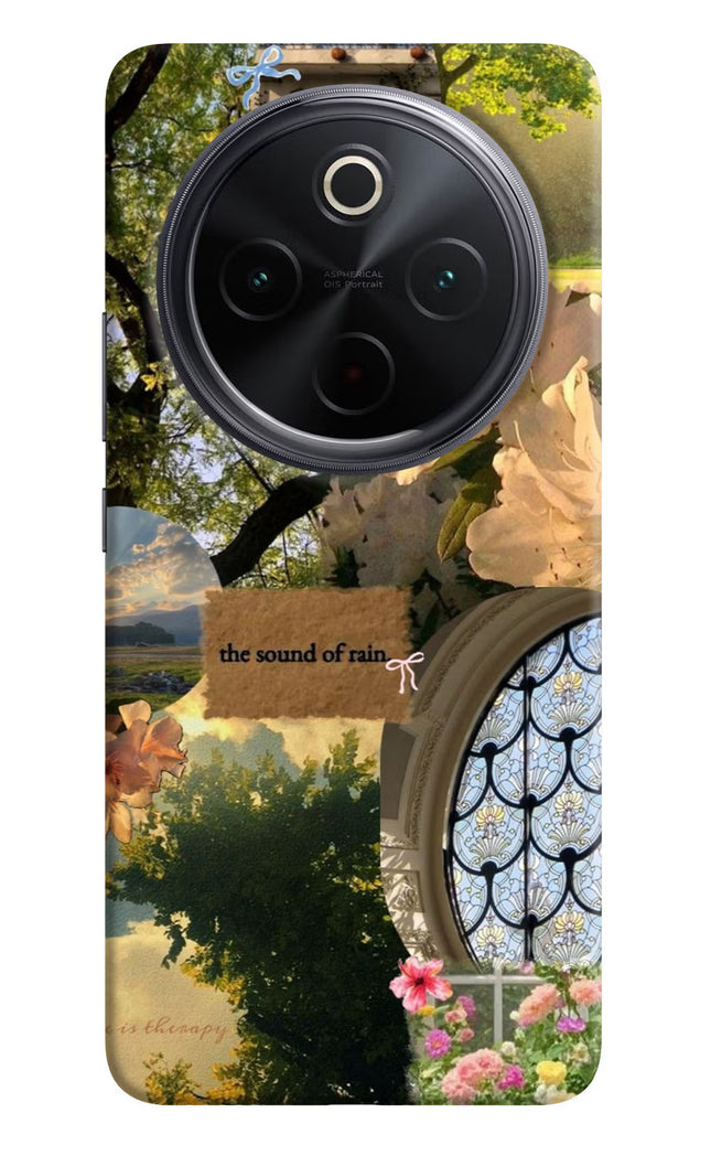 Rain iQOO Z10 5G Hard Case Back Cover by Casekaro