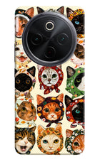 Cool Cat iQOO Z10 5G Hard Case Back Cover by Casekaro