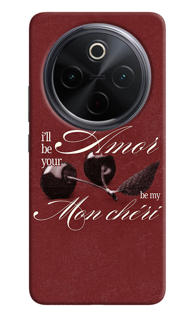 Velvet Cherry iQOO Z10 5G Hard Case Back Cover by Casekaro