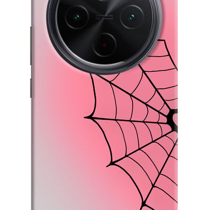 Pink Web iQOO Z10 5G Hard Case Back Cover by Casekaro