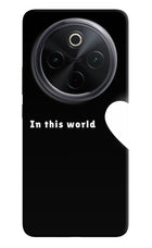 This World iQOO Z10 5G Hard Case Back Cover by Casekaro