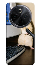 Hacker Hamster iQOO Z10 5G Hard Case Back Cover by Casekaro
