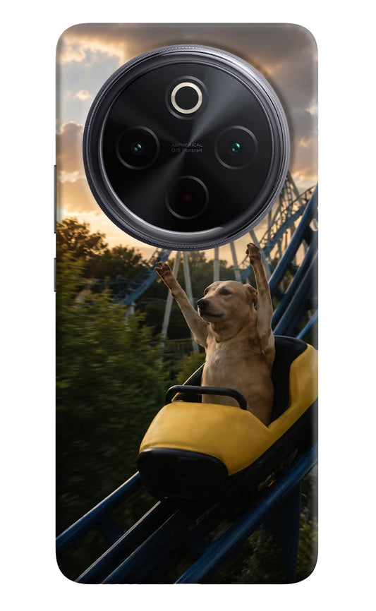 Rollercoaster Dog iQOO Z10 5G Hard Case Back Cover by Casekaro