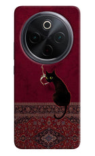 Midnight Cat iQOO Z10 5G Hard Case Back Cover by Casekaro