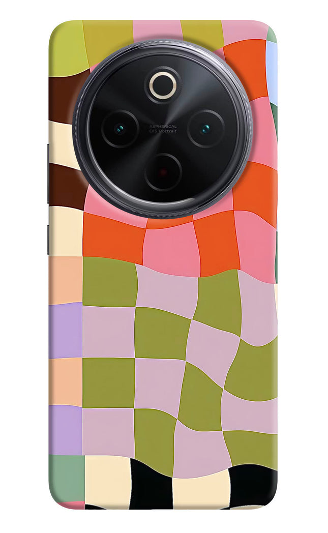 Wavy Grid iQOO Z10 5G Hard Case Back Cover by Casekaro