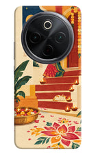 Diwali Rangoli iQOO Z10 5G Hard Case Back Cover by Casekaro