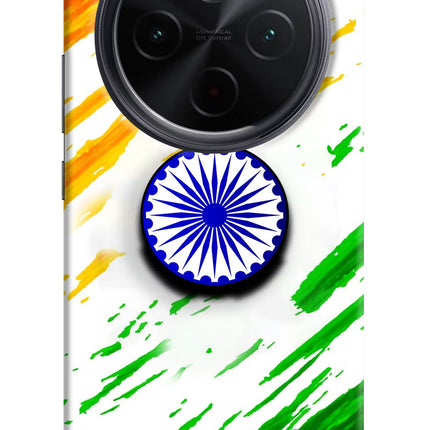 Indian Flag Ashoka Chakra iQOO Z10 5G Pop Case by Casekaro