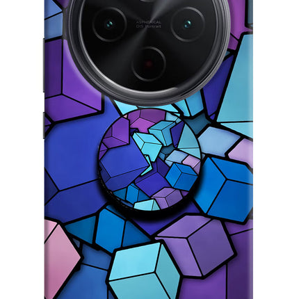 Cubic Abstract iQOO Z10 5G Pop Case by Casekaro