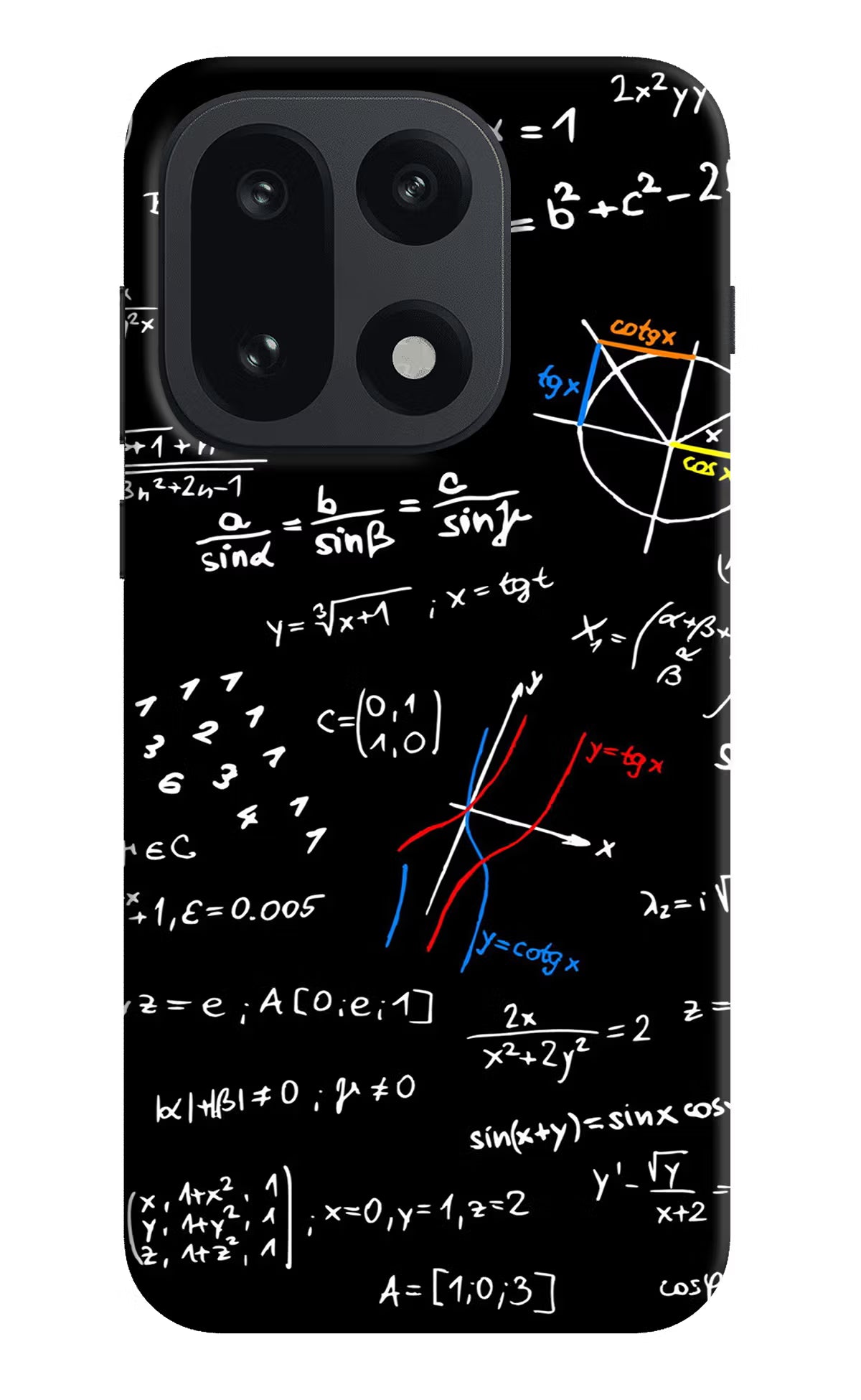 Mathematics Formula OnePlus 15 Hard Case Back Cover by Casekaro