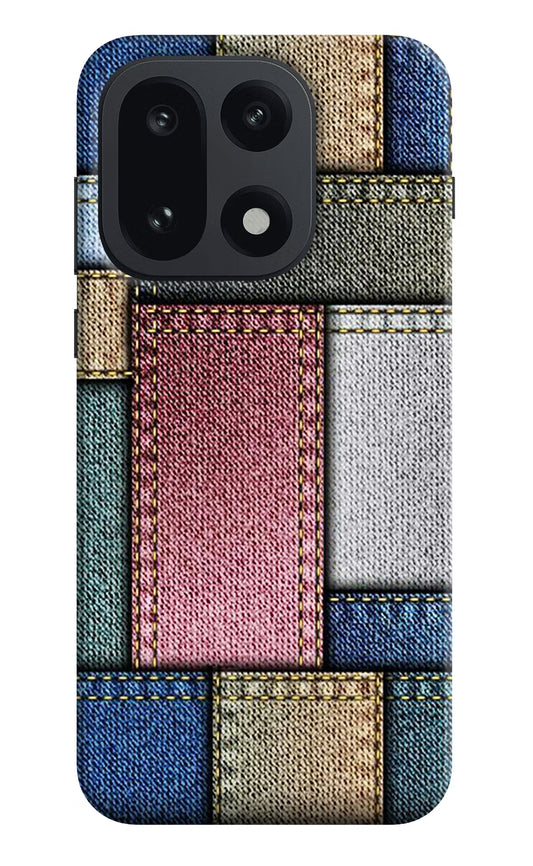 Multicolor Jeans OnePlus 15 Hard Case Back Cover by Casekaro