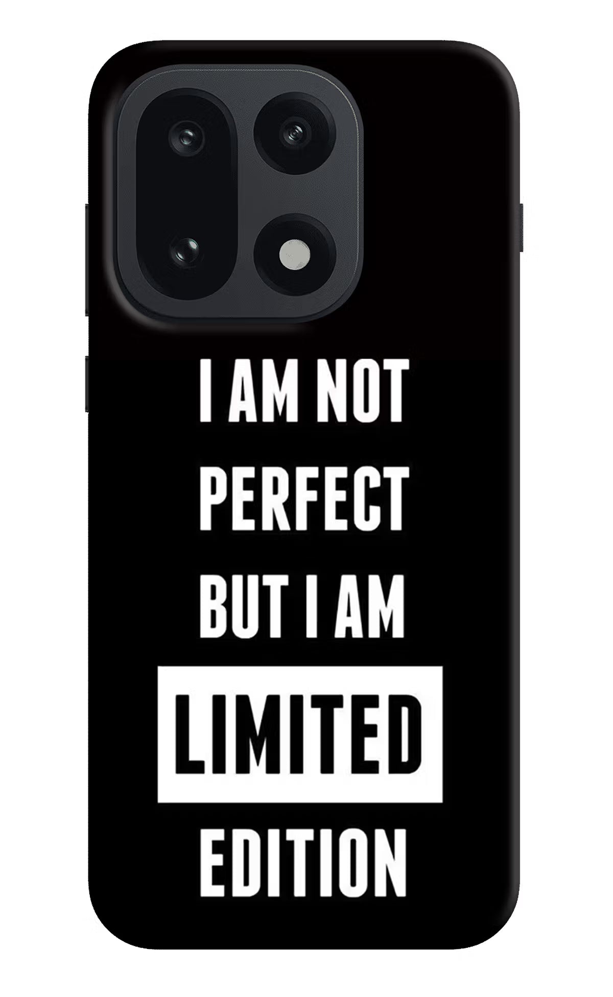 I Am Not Perfect But I Am Limited Edition OnePlus 15 Hard Case Back Cover by Casekaro