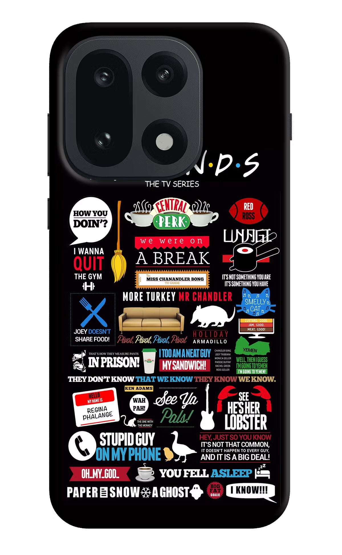 FRIENDS OnePlus 15 Hard Case Back Cover by Casekaro