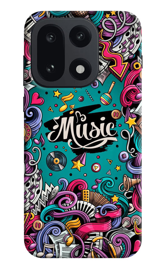 Music Graffiti OnePlus 15 Hard Case Back Cover by Casekaro