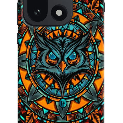 Angry Owl Art OnePlus 15 Hard Case Back Cover by Casekaro
