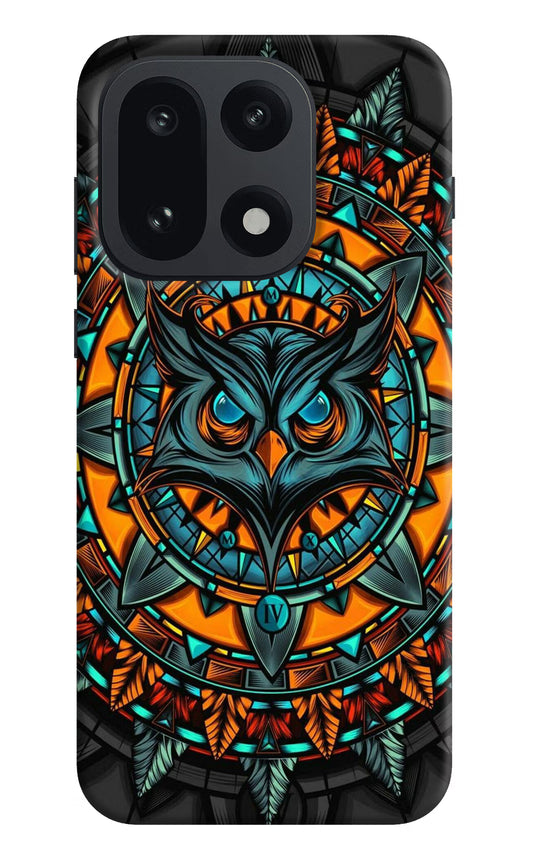 Angry Owl Art OnePlus 15 Hard Case Back Cover by Casekaro