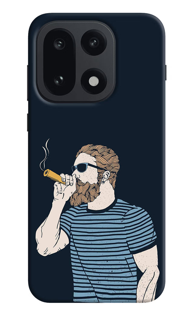 Smoking OnePlus 15 Hard Case Back Cover by Casekaro