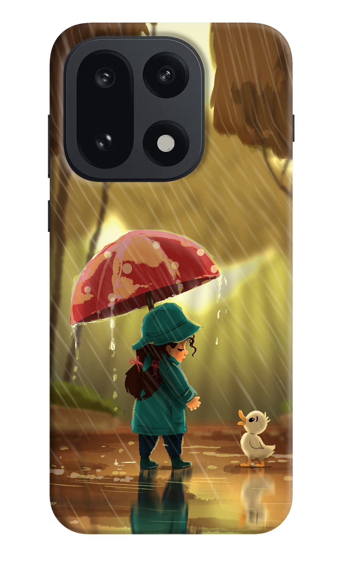 Rainy Day OnePlus 15 Hard Case Back Cover by Casekaro