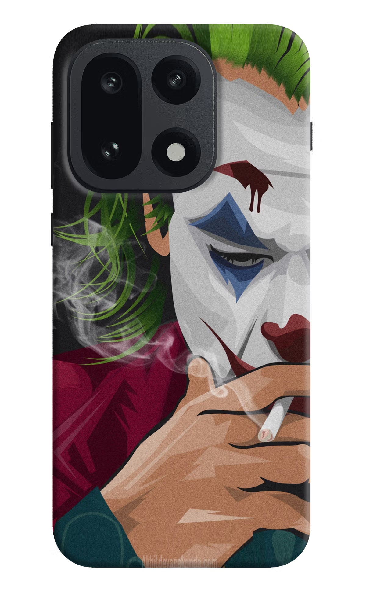 Joker Smoking OnePlus 15 Hard Case Back Cover by Casekaro