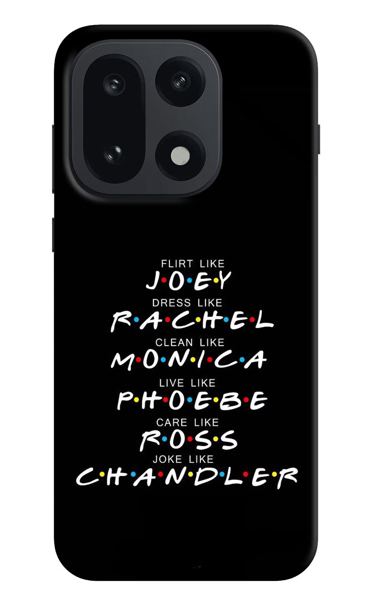 FRIENDS Character OnePlus 15 Hard Case Back Cover by Casekaro