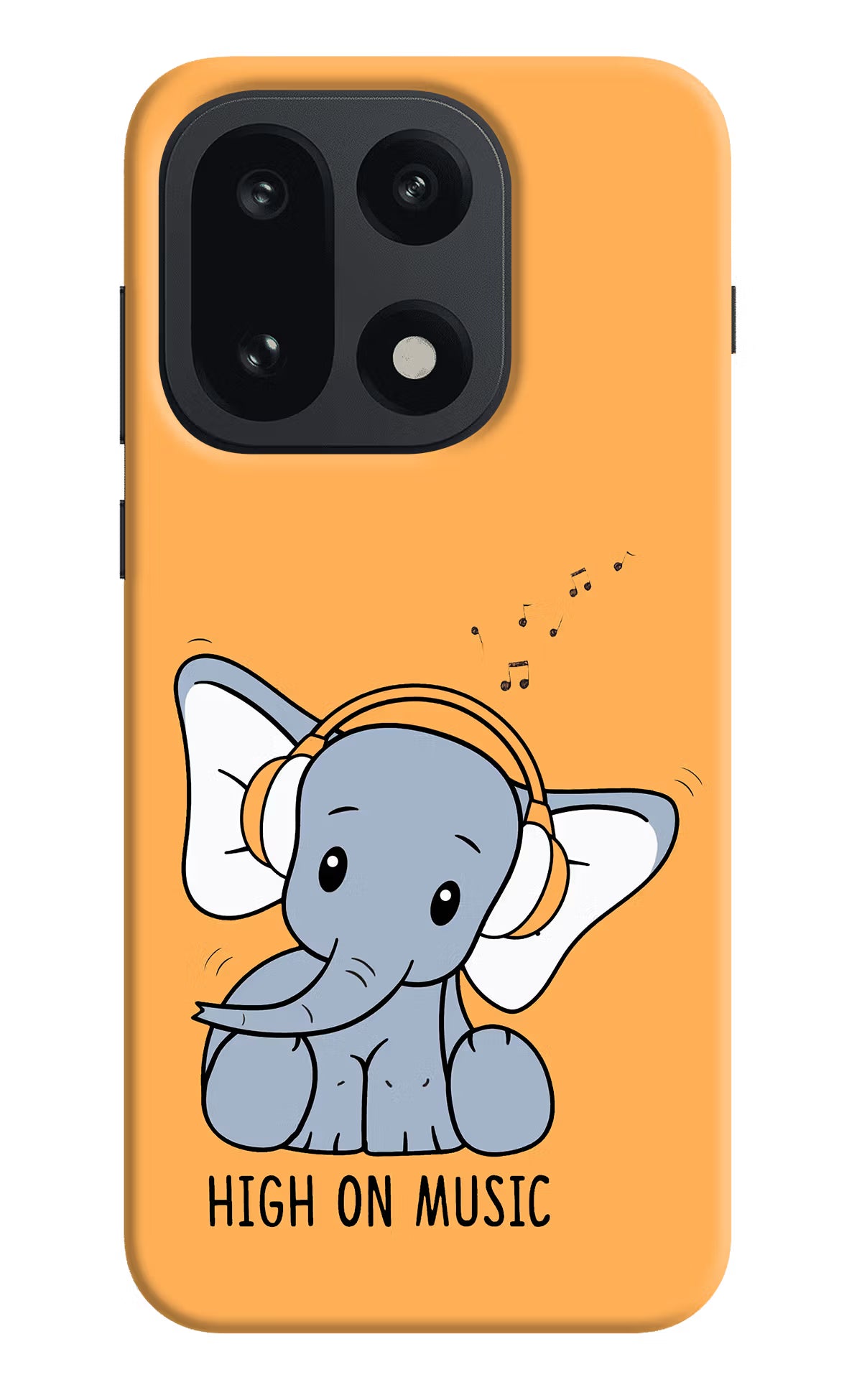 High On Music OnePlus 15 Hard Case Back Cover by Casekaro