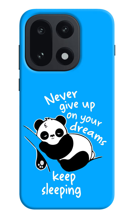 Keep Sleeping OnePlus 15 Hard Case Back Cover by Casekaro