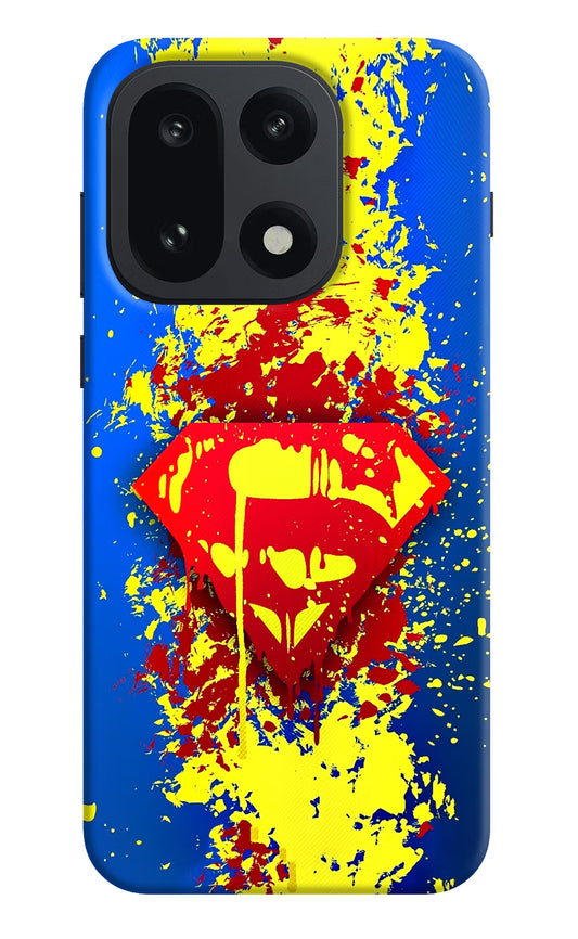 Superman logo OnePlus 15 Hard Case Back Cover by Casekaro