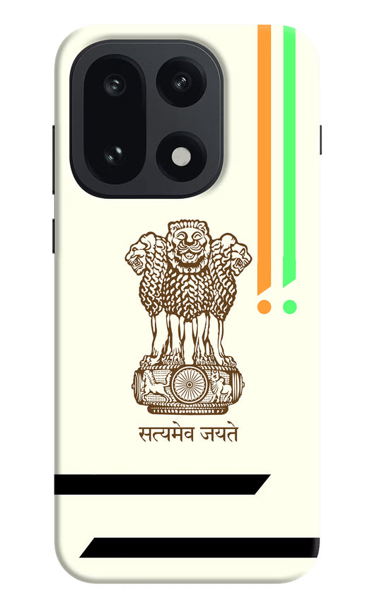 Satyamev Jayate Brown Logo OnePlus 15 Hard Case Back Cover by Casekaro