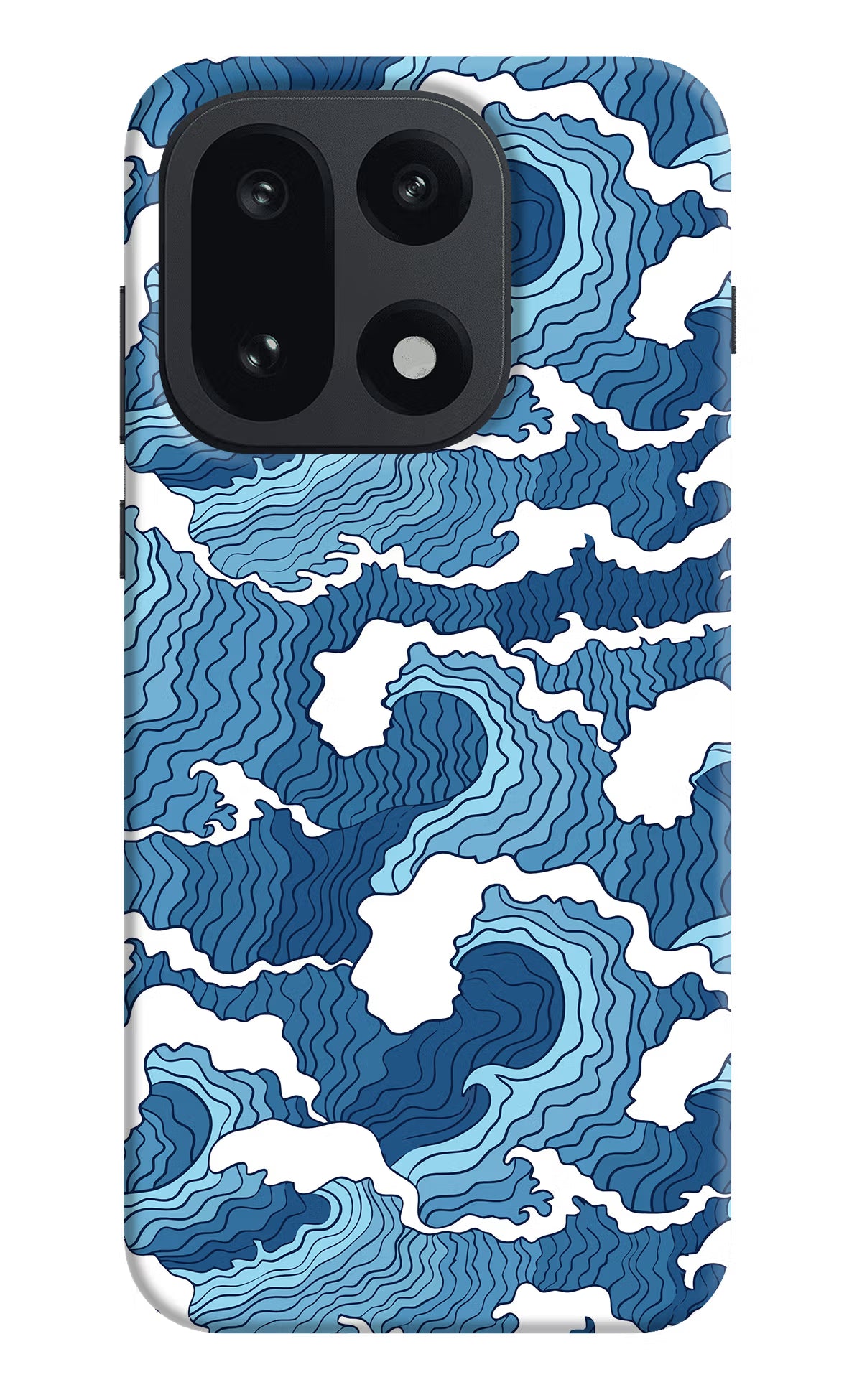 Blue Waves OnePlus 15 Hard Case Back Cover by Casekaro