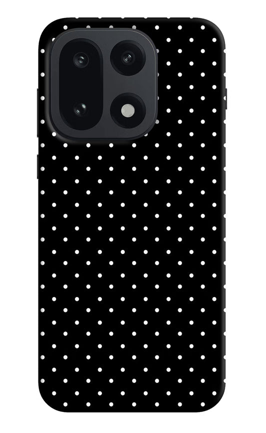 White Dots OnePlus 15 Hard Case Back Cover by Casekaro